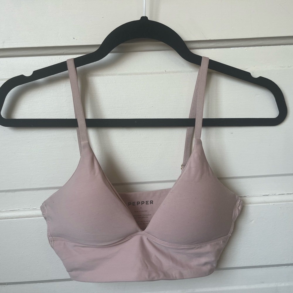 Pepper Bra Everywear Longline Bralette XS- used condtion